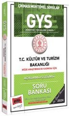 Yargı 2024 GYS Kültür ve Turizm Bakanlığı Müze Araştırmacısı Soru Bankası Çözümlü Görevde Yükselme Yargı Yayınları