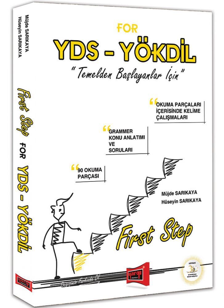 Yargı YDS YÖKDİL First Step Temelden Başlayanlar İçin Yargı Yayınları