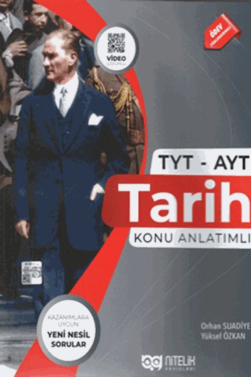 Nitelik YKS TYT AYT Tarih Konu Anlatımlı Video Çözümlü Nitelik Yayınları