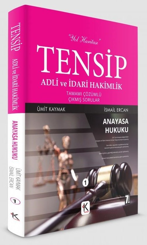 Kuram Kitap TENSİP Anayasa Hukuku Adli İdari Hakimlik Çıkmış Sorular Kuram Kitap