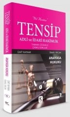 Kuram Kitap TENSİP Anayasa Hukuku Adli İdari Hakimlik Çıkmış Sorular Kuram Kitap