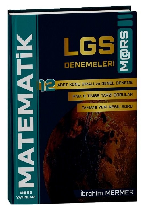 Mars Yayınları LGS Matematik 12 Deneme - İbrahim Mermer Mars Yayınları