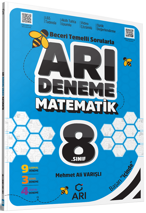 Arı Yayınları 8. Sınıf Matematik Arı Deneme Seti Arı Yayınları