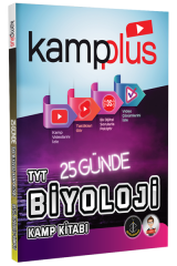 Kampplus YKS TYT Biyoloji Kampplus 25 Günde Kamp Kitabı Kampplus