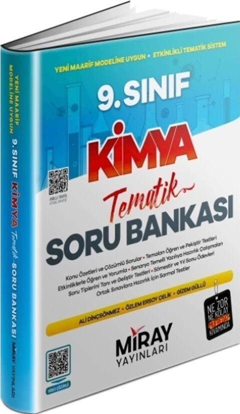 Miray 9. Sınıf Kimya Tematik Soru Bankası Miray Yayınları