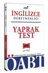 SÜPER FİYAT - Yargı 2020 ÖABT İngilizce Öğretmenliği Yaprak Test Yargı Yayınları