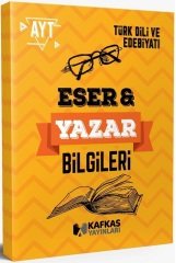 Kafkas YKS AYT Türk Dili ve Edebiyatı Eser Yazar Bilgileri Kafkas Yayınları