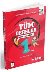 Sınav 1. Sınıf Tüm Dersler Konu Anlatımlı Sınav Yayınları