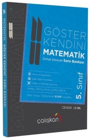 Çalışkan 5. Sınıf Matematik Göster Kendini Soru Bankası Çalışkan Yayınları