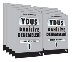 4T Yayınları YDUS Dahiliye Denemeleri 5 Deneme ve Çözümleri 4T Yayınları