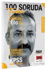 Yargı 2024 KPSS 100 Soruda Tarihin Gerçek 100 ü Soru Bankası Çözümlü - Mehmet Celal Özyıldız Yargı Yayınları