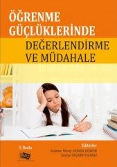 Anı Yayıncılık Öğrenme Güçlüklerinde Değerlendirme ve Müdahale - Halime Miray Sümer, Şaziye Seçkin Yılmaz Anı Yayıncılık