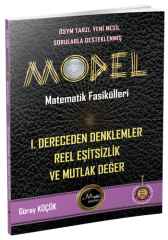 Gür Model Matematik Fasikülleri 1. Dereceden Denklemler Reel Eşitsizlik ve Mutlak Değer Gür Model Yayınları