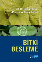 Nobel Bitki Besleme - Burhan Kaçar, A. Vahap Katkat Nobel Akademi Yayınları