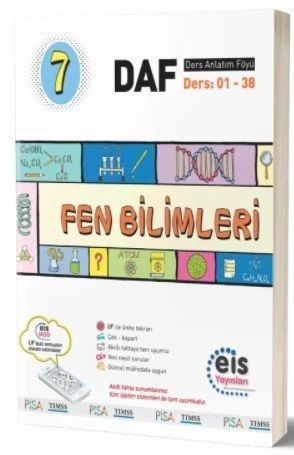 Eis Yayınları 7. Sınıf Fen Bilimleri DAF Ders Anlatım Föyü Eis Yayınları