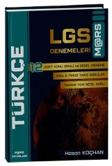 Mars Yayınları LGS Türkçe 12 Deneme - Hasan Koçhan Mars Yayınları