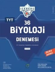 Okyanus YKS TYT Biyoloji Iceberg 36 Deneme Okyanus Yayınları