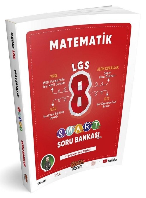 Benim Hocam LGS 8. Sınıf Matematik Smart Soru Bankası Benim Hocam Yayınları