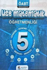 Akademi Denizi ÖABT Lise Matematik Öğretmenliği 5 Deneme PDF Çözümlü Akademi Denizi