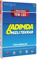 Tonguç 8. Sınıf LGS Tüm Dersler 1. Dönem 6 Adımda Hızlı Tekrar Tonguç Akademi