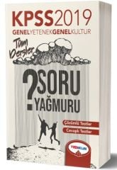 SÜPER FİYAT - Yediiklim 2019 KPSS Genel Yetenek Genel Kültür Tüm Dersler Soru Yağmuru Soru Bankası Yediiklim Yayınları