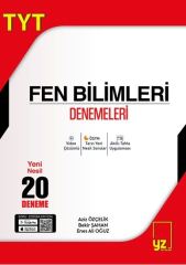 YZ Yayınları YKS TYT Fen Bilimleri 20 Deneme YZ Yayınları