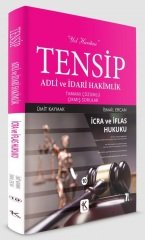 Kuram Kitap TENSİP İcra İflas Hukuku Adli İdari Hakimlik Çıkmış Sorular Kuram Kitap