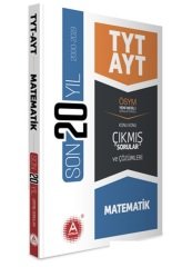 SÜPER FİYAT - A Yayınları YKS TYT AYT Matematik Son 20 Yıl Çıkmış Sorular ve Çözümleri A Yayınları