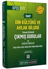 Pegem 2021 ÖABT Din Kültürü ve Ahlak Bilgisi Çıkmış Sorular Çözümlü Pegem Akademi Yayınları