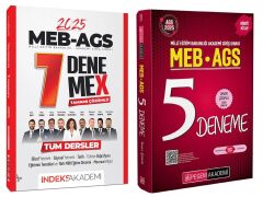 ÖN SİPARİŞ - Pegem + İndeks 2025 MEB-AGS 5+7 Deneme 2 li Set Pegem + İndeks Akademi Yayınları