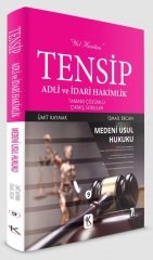 Kuram Kitap TENSİP Medeni Usul Hukuku Adli İdari Hakimlik Çıkmış Sorular Kuram Kitap