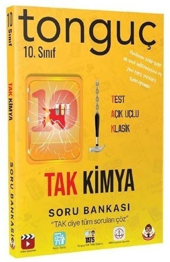 Tonguç 10. Sınıf TAK Kimya Soru Bankası Tonguç Akademi