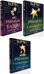 Yetki KPSS Tarih+Coğrafya+Vatandaşlık Premium Soru Bankası 3 lü Set Yetki Yayıncılık