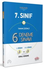 Editör 7. Sınıf 6 Deneme Fasiküllü Editör Yayınları