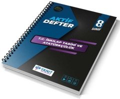 Yanıt 8. Sınıf TC İnkılap Tarihi ve Atatürkçülük Aktif Defter Yanıt Yayınları