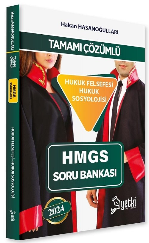 Yetki 2024 HMGS Hukuk Felsefesi, Hukuk Sosyolojisi Soru Bankası Çözümlü - Hakan Hasanoğulları Yetki Yayıncılık