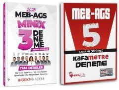 Hoca Kafası + İndeks 2025 MEB-AGS KAFAMETRE 5+3 Deneme 2 li Set Hoca Kafası + İndeks Akademi Yayınları