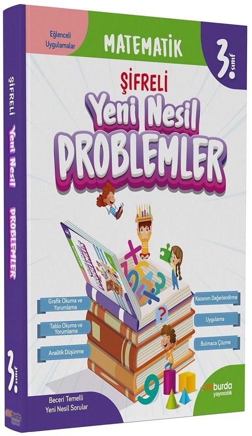 Onburda 3. Sınıf Şifreli Matematik Problemler Onburda Yayınları