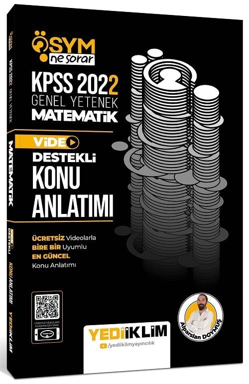 Yediiklim 2022 KPSS Matematik ÖSYM Ne Sorar Konu Anlatımı - Alparslan Doymuş Yediiklim Yayınları