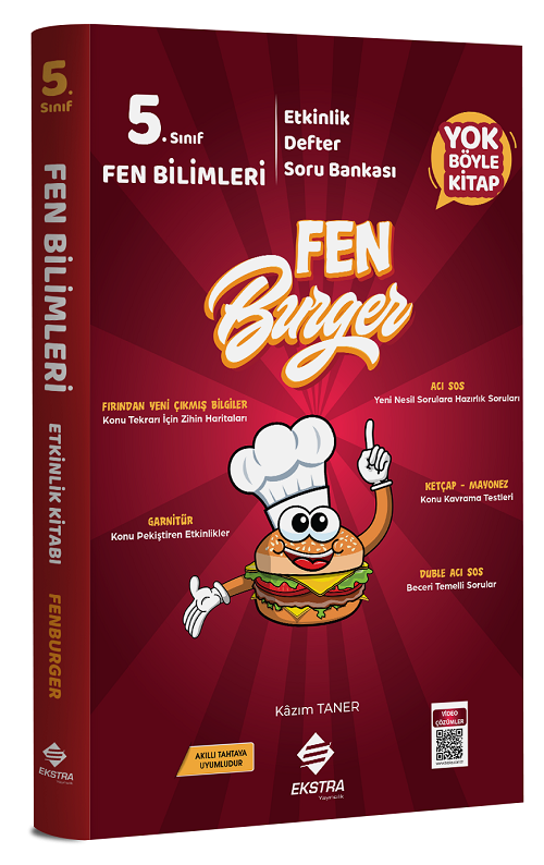 Ekstra 5. Sınıf Fen Bilimleri Fenburger Soru Bankası Ekstra Yayıncılık