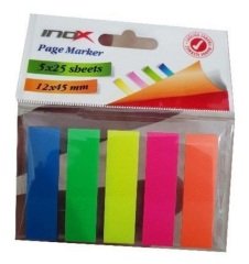 İnox Pagemarker Yapışkanlı Not Kağıdı 5 Renk 25 Yaprak