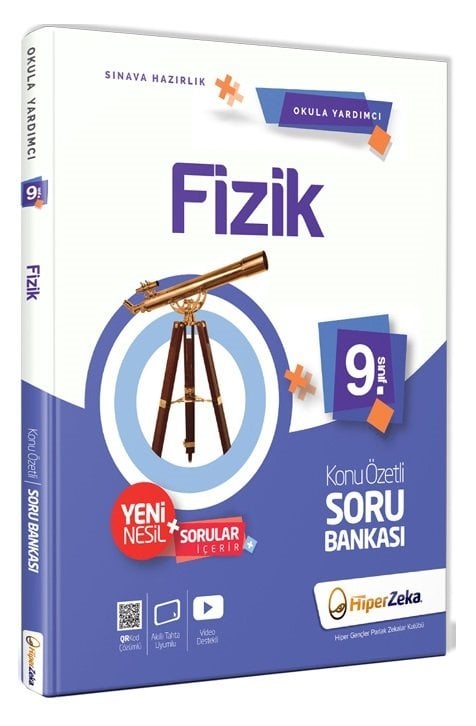 Hiper Zeka 9. Sınıf Fizik Konu Özetli Soru Bankası Hiper Zeka Yayınları