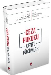 Adalet Ceza Hukuku Genel Hükümler - Ali Rıza Töngür, Ekrem Çetintürk Adalet Yayınevi