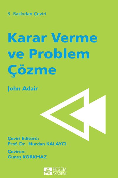 Verme ve Problem Çözme Nurdan Kalaycı Pegem Akademi Yayıncılık