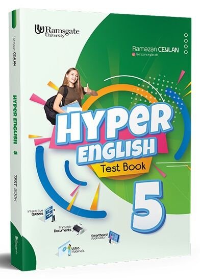 Hiper Zeka 5. Sınıf Hyper English Test Book Hiper Zeka Yayınları