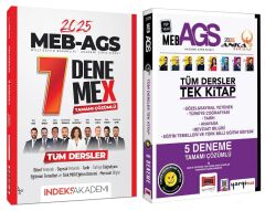 Yargı + İndeks 2025 MEB-AGS Tüm Dersler 5+7 Deneme 2 li Set Anka Serisi Yargı + İndeks Akademi Yayınları