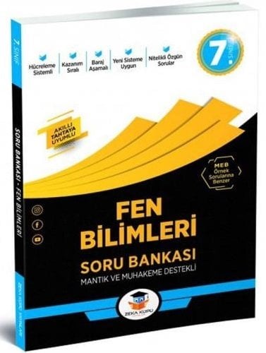 Zeka Küpü 7. Sınıf Fen Bilimleri Soru Bankası Zeka Küpü Yayınları