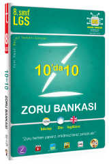 Tonguç 8. Sınıf LGS 10 da 10 Zoru Soru Bankası İnkılap-Din-İngilizce Tonguç Akademi