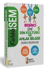 İsem 5. Sınıf Farklı İsem Din Kültürü ve Ahlak Bilgisi Soru Bankası İsem Yayınları