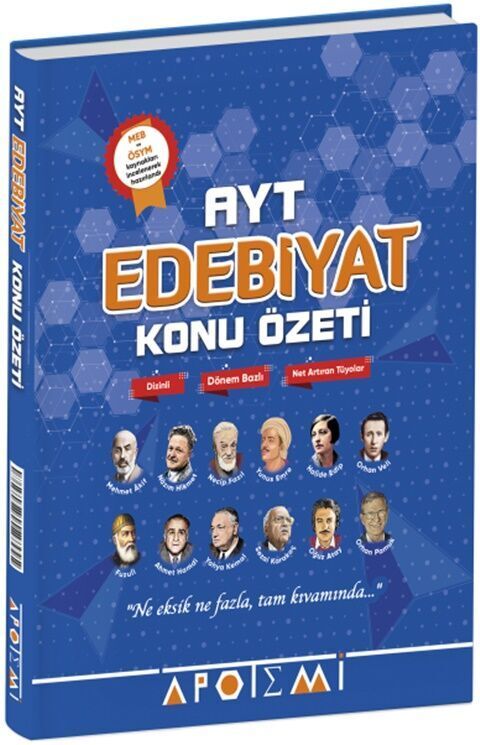 Apotemi YKS AYT Edebiyat Konu Özeti Apotemi Yayınları